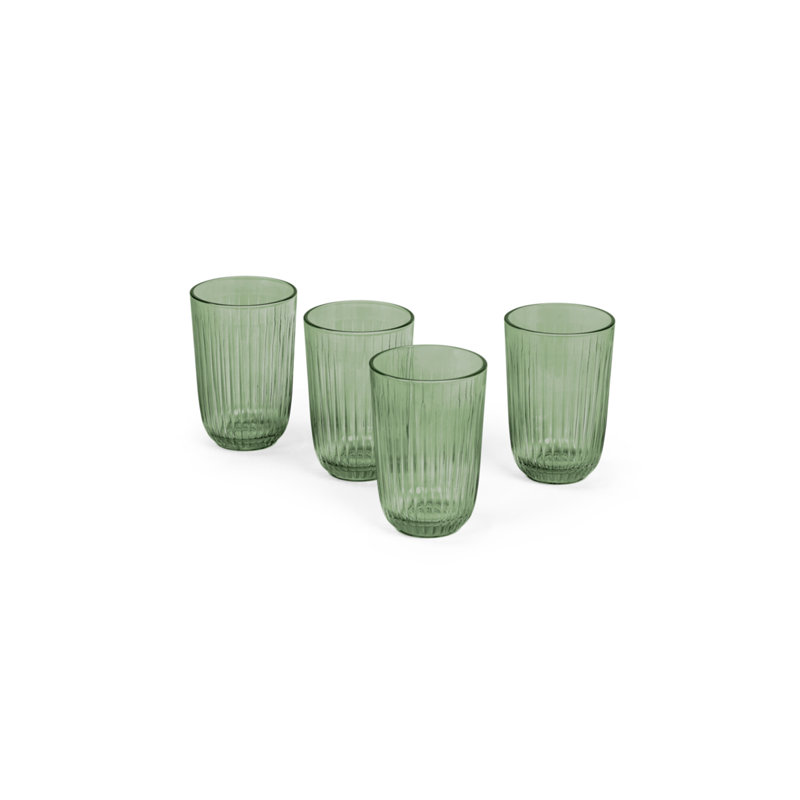 Hammershøi Handmade Drinking Glass, Green
