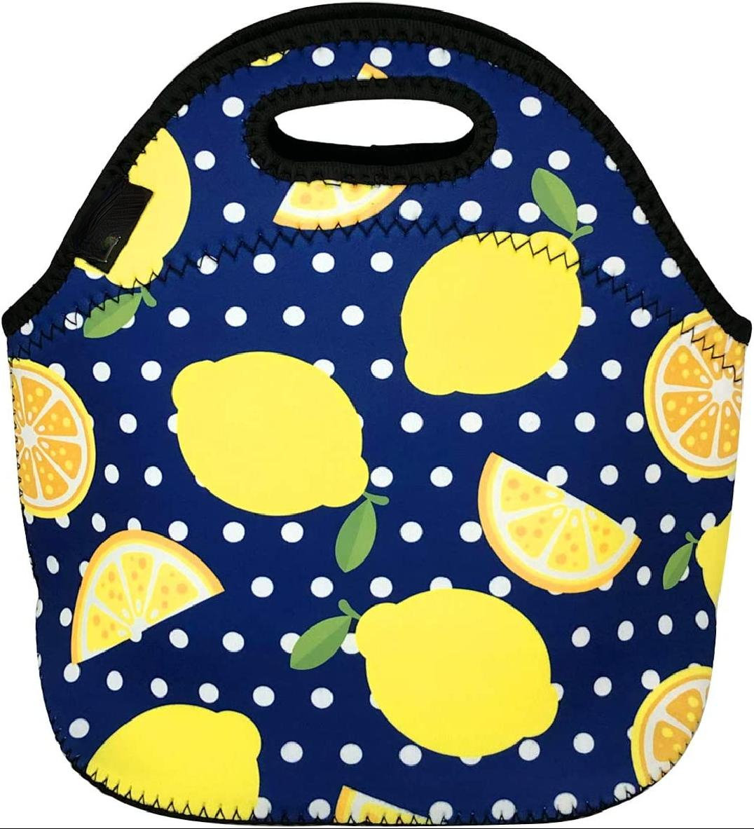 Insulated Casserole Dish Carrier Bag,Yellow Elephant Reusable