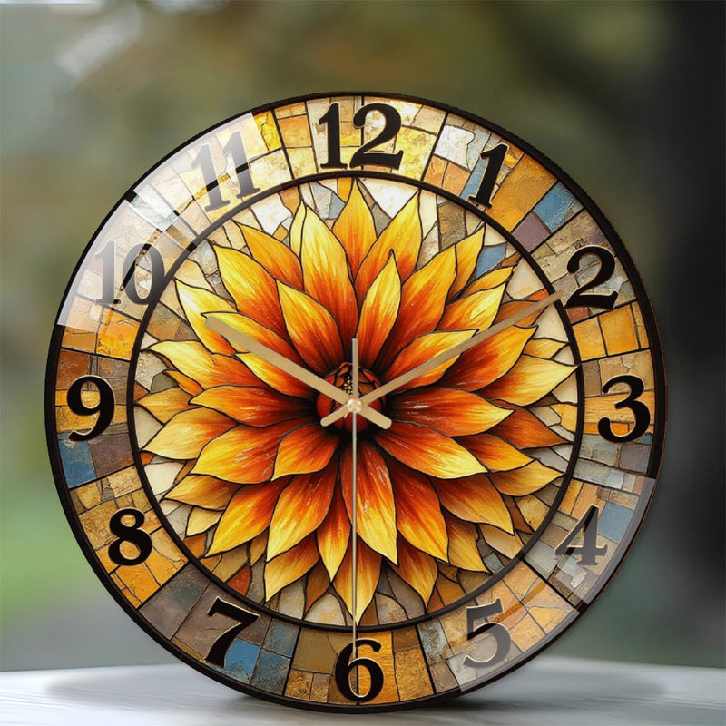Horloge murale 12 po