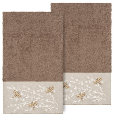 Braelyn 2 Bath Towel Set Midweight Bath Towel