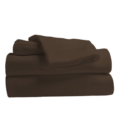 PAARIZAAT MICROFIBER SHEET SET 9900 SERIES EMBROIDERED DEEP POCKET