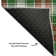 Premium Machine Washable Dockside AMF1817 Christmas Plaid Rug