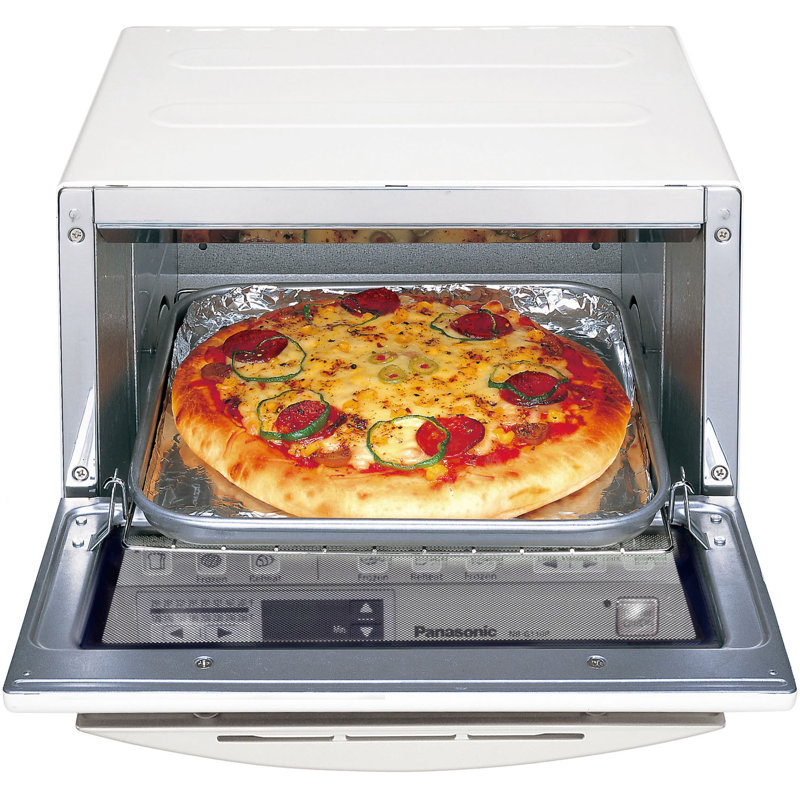 4 Slice FlashXpress Toaster Oven, White