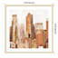 «All About City II» par Jennifer Gardner, impression sur bois encadrée-1076798961