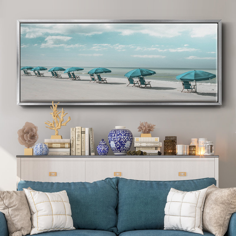 Idle Hours- Framed Canvas, 24" H x 60" W