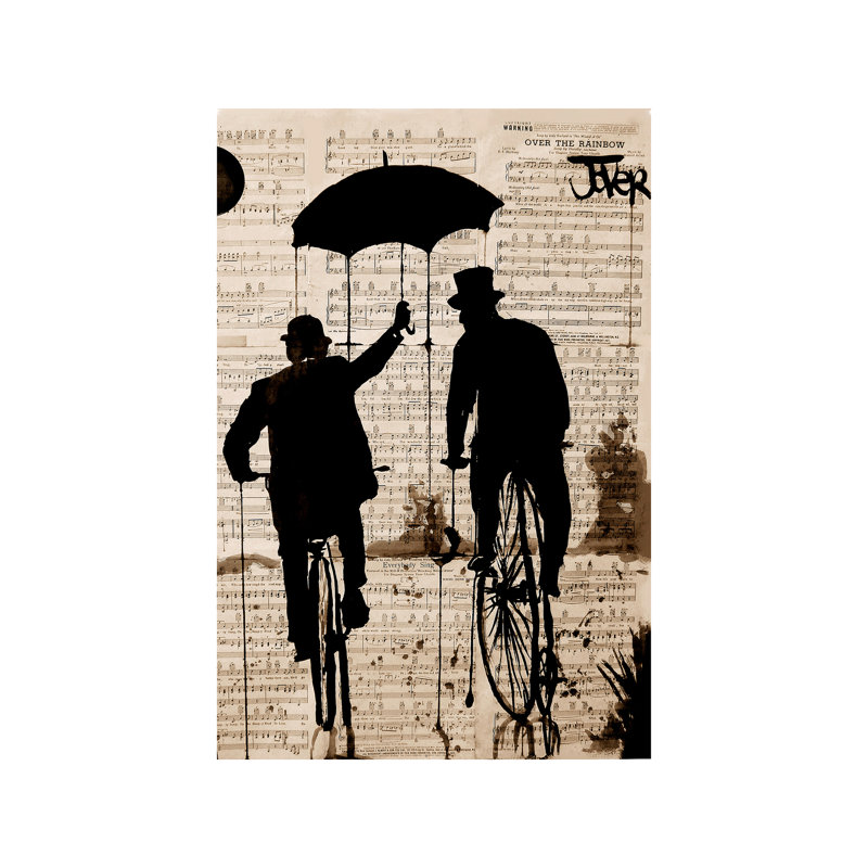 The Umbrella 1 Piece Wrapped Canvas Wall Art, 101.6 cm H x 66.04 cm W x 3.175 cm D
