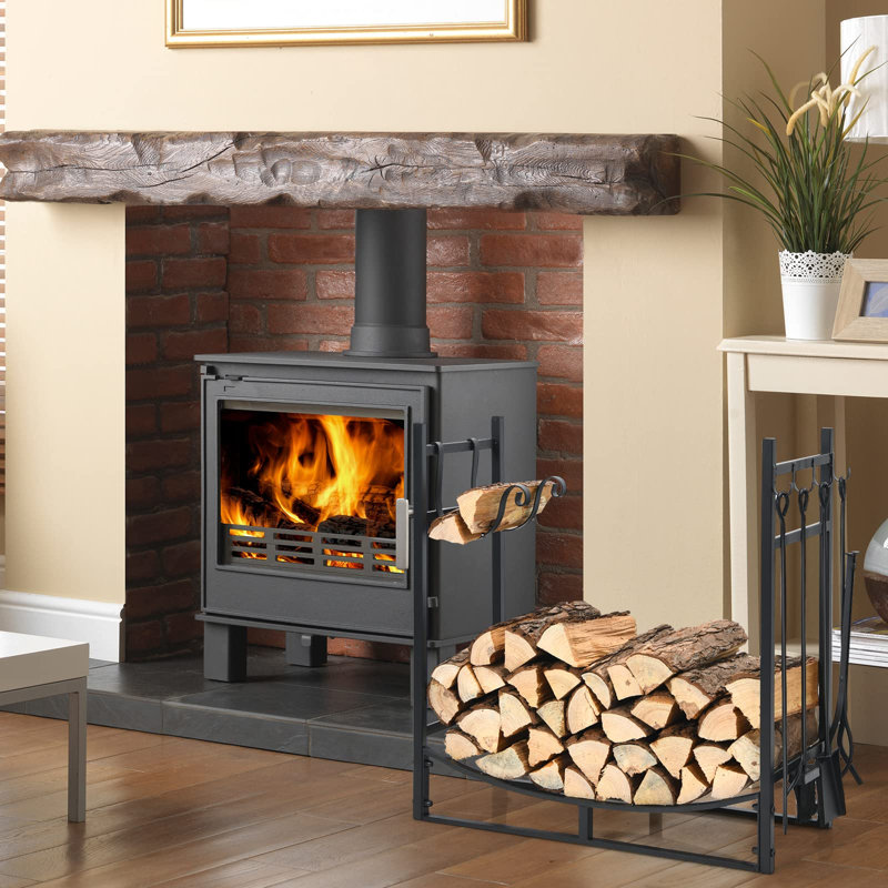 Solange 76cm W x 33cm D Metal Log Store