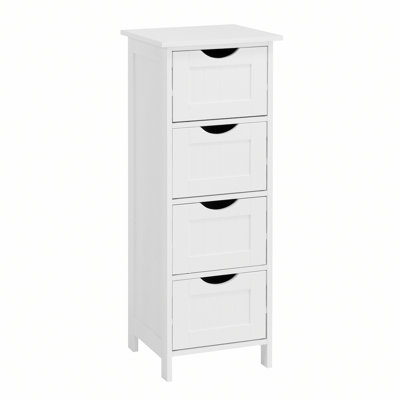 Wooden Frame Cabinet, Bathroom Storage Cabinet, Freestanding Cabinet With Drawers