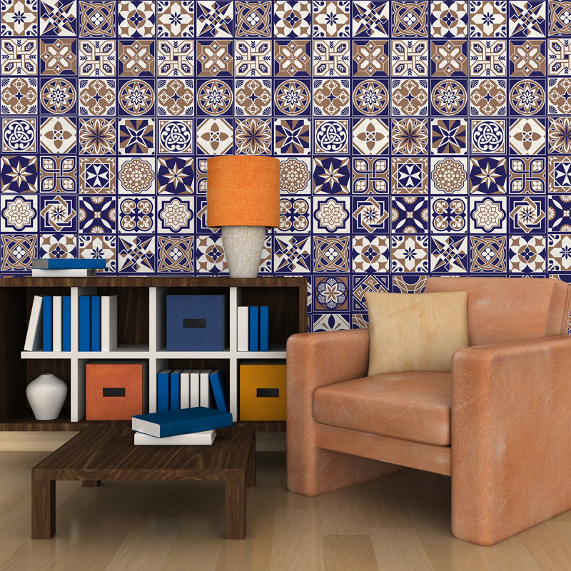Ahrensville Abstract Tile Decal