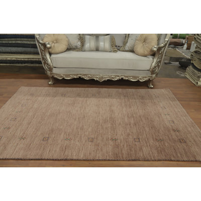Tribal Gabbeh Style Oriental Area Rug 5x8