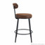 Deux ensembles de chaises de bar ergonomiques à pieds hauts-837790497