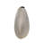 Midwest Decorative Vase Stoneware Ceramic Glam Teardrop Sculpture with Textured Surface and Modern Luxe Accent Design-661432350