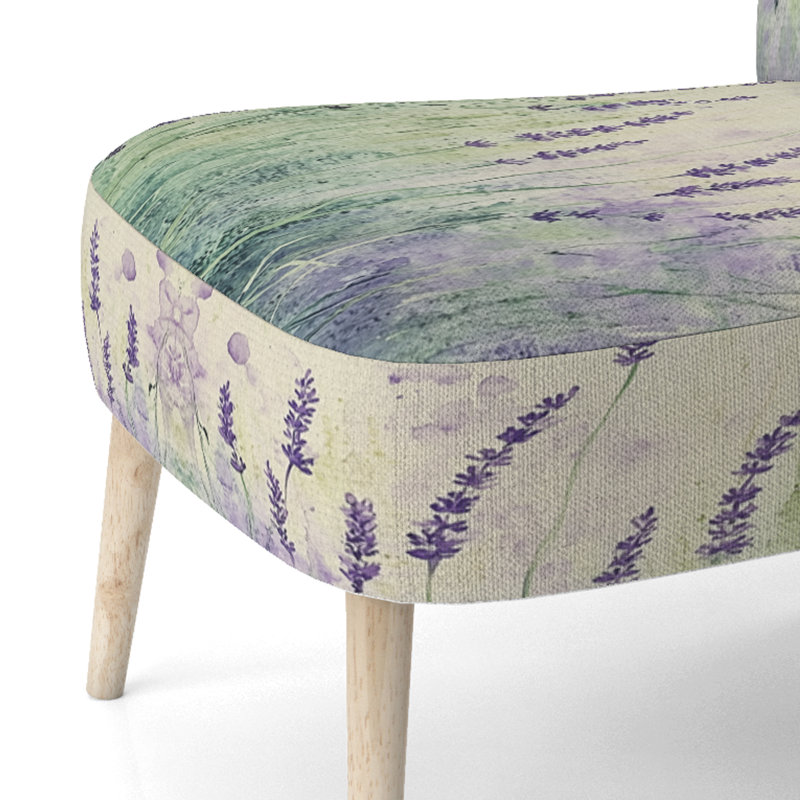 Chaise d'appoint lavande - Chaise d'appoint lavande Meadow Drift I, Side Chair Armless