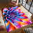 Handcrafted Floral Printed Rug with Soft Pile for Living Space and Bedroom Decor in Vibrant Colors and Intricate Design-1433896555