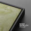 Art abstrait vert doux, images de salon, impression sur toile encadrée-128131840-128131847