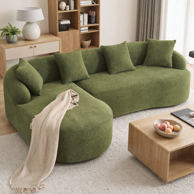 Canapé d'angle modulaire luxueux Driftstone, avec assise profonde et coussins moelleux pour un confort et un style exceptionnels.
