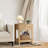 Boho Nightstand with Drawer and Shelf-815402850