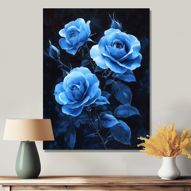 Chandley - impressions murales florales, H 40 po x l 30 po, Toile tendue, Ne s’applique pas
