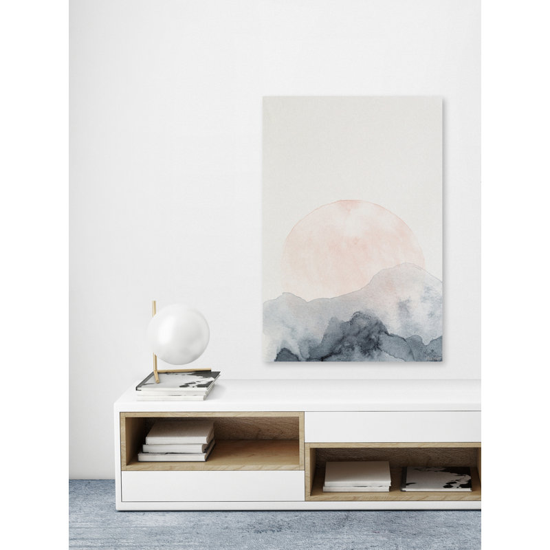 Unclear Day - Wrapped Canvas Painting, 152 cm H x 101 cm W