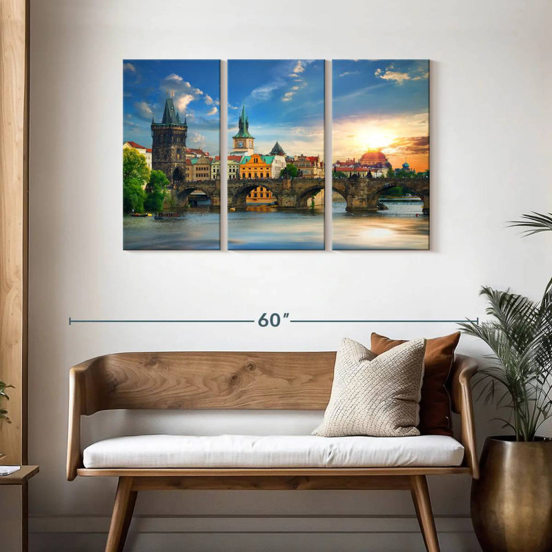 Lilie Charles Bridge, 28" H x 45" W