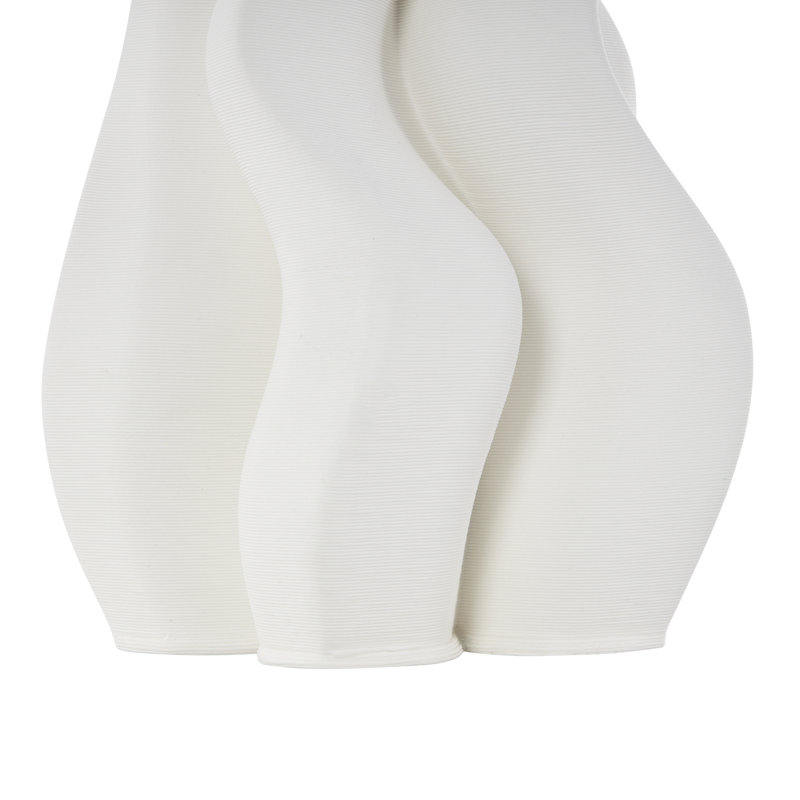 Bowers Iron Table Vase, 12.5" H x 7.55" W x 7.55" D