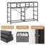 10 Drawers Dresser, Fabric Storage Drawers For Closets-2109737153