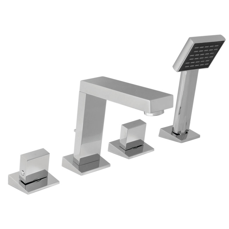 Deck Tub Filler with Diverter