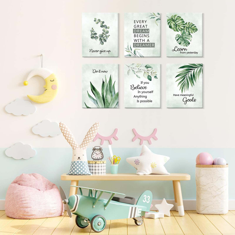 6 Piece Wrapped Canvas Print