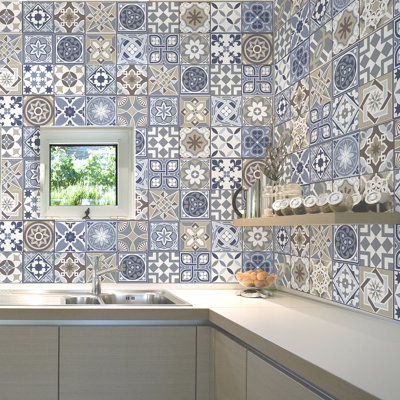Abstract Tile Decal