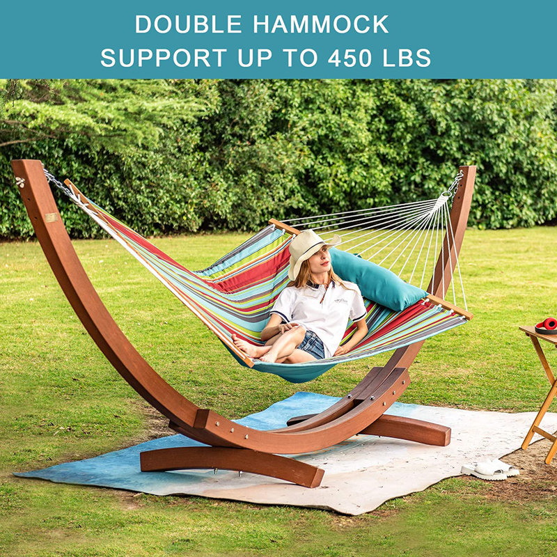 Hamac double Mitre, Rouge / Jaune / Bleu