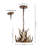 Rohrbach 18" W 3-Light Antler Tiered Chandelier-1427735844-1474163817
