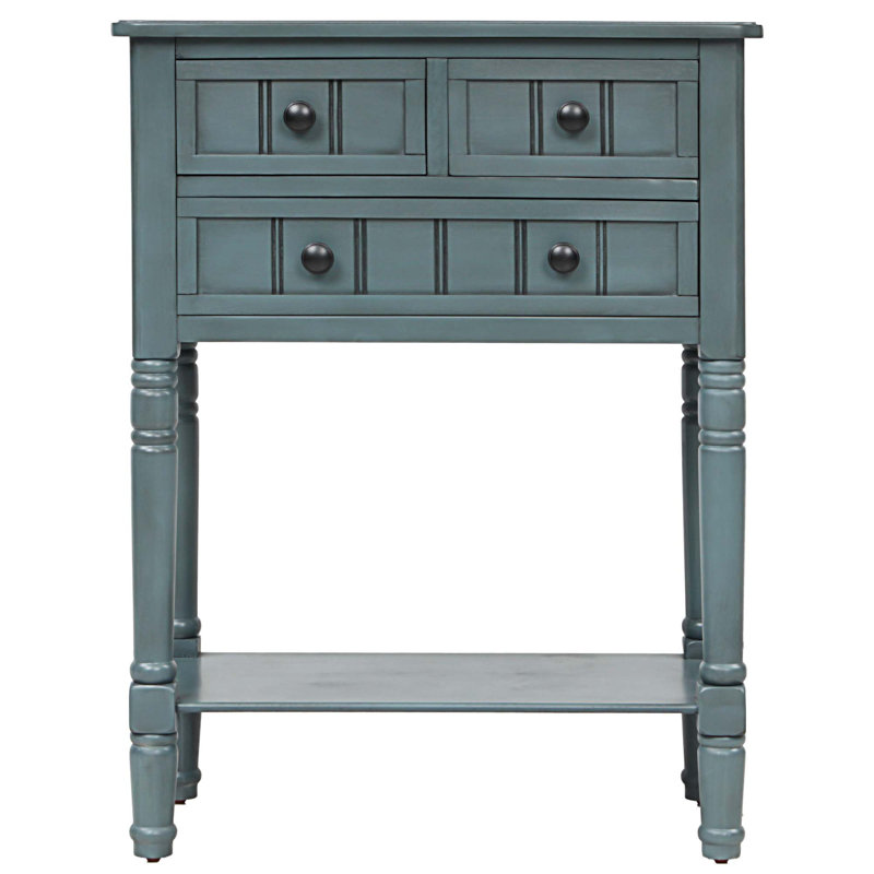 Console 23,7 po Desilva, Bleu marine