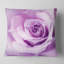 Coussin mauve à imprimé floral mauve-29961373-29963097