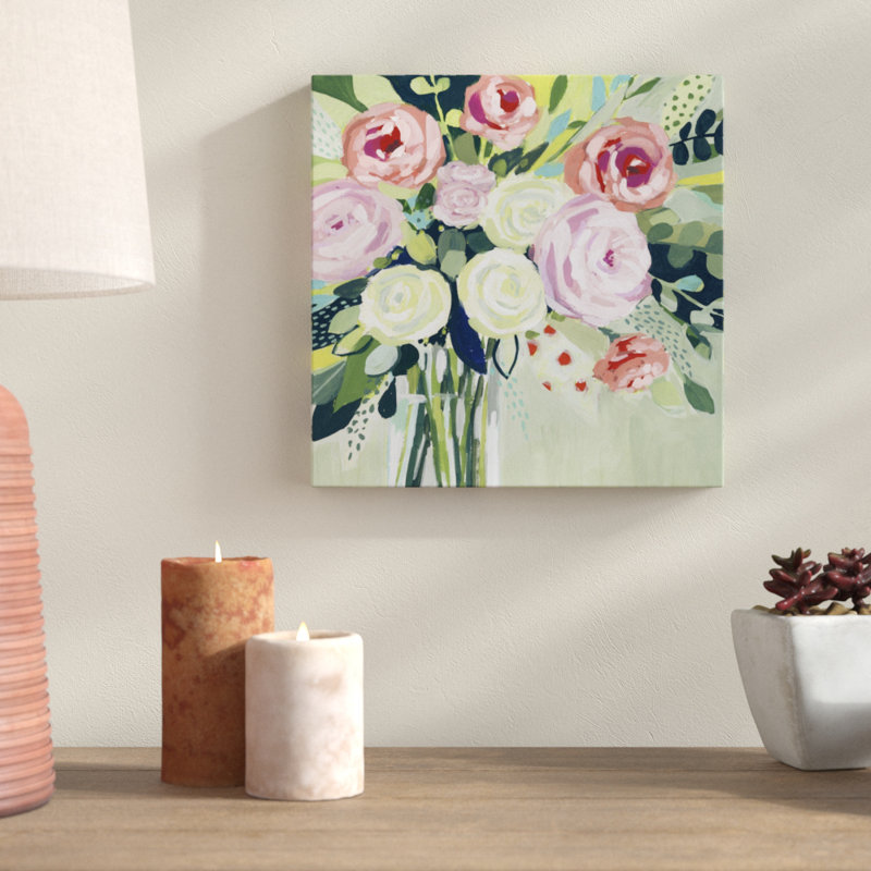 Let The Light In II by Victoria Borges - Wrapped Canvas Painting, 30cm H x 30cm W
