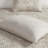12 Piece Comforter In Khaki For Queen, With Design, Metallic Gold Thread, And Pillowcases Gold, Soft Microfiber Sheet