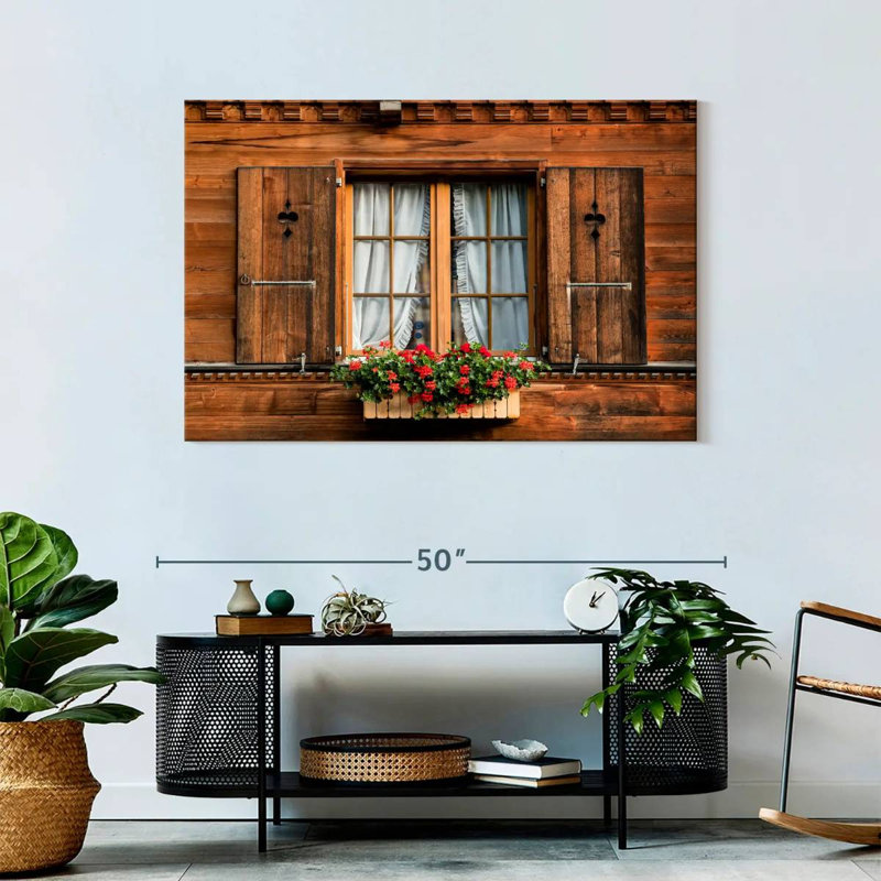 Lilie House Window, 30" H x 45" W