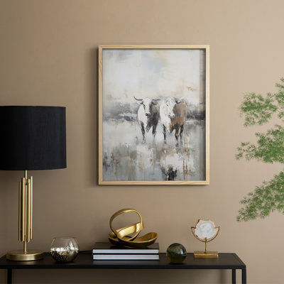 ANIMALS Series CCLXIV Framed Print - Solid Wood