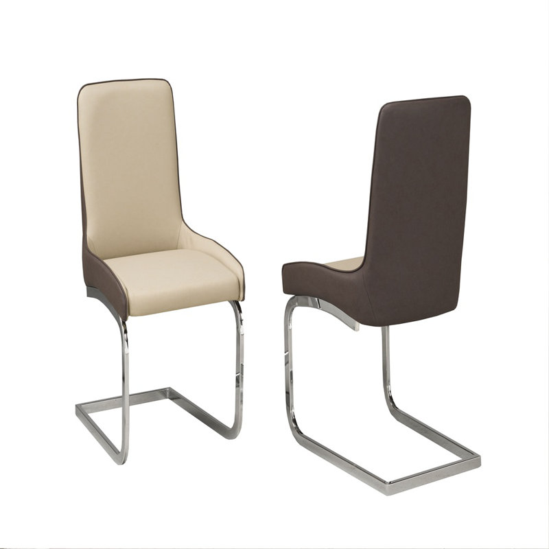 Chaise de salle à manger Juliah, ensemble de 2, brun