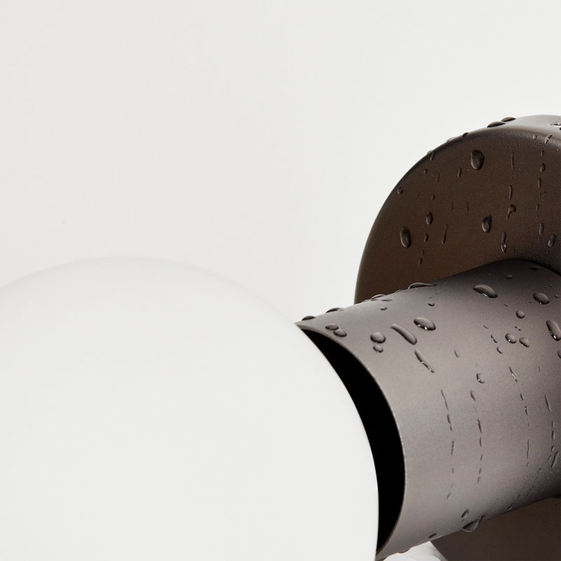 Lochan 1 - Light Flush Mounted Sconce, Graphite
