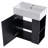 Mahyar 21.6" Modern Floating Bathroom Vanity with Ceramic Sink-111096682