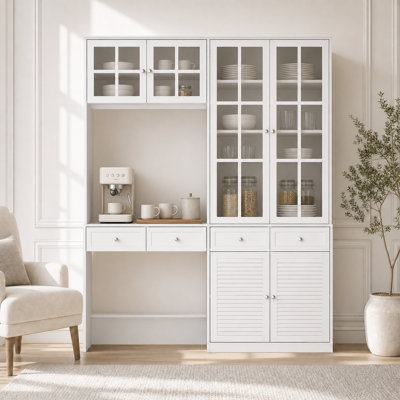78.7'' H X 63'' W X 15.7'' D Kitchen Pantry