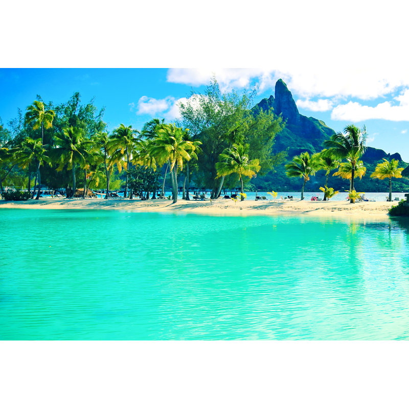 Bora Bora Lagoon par Triggerp Photo, H 12 po x l 18 po