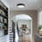 12 Inch Simple Drum Flush Mount