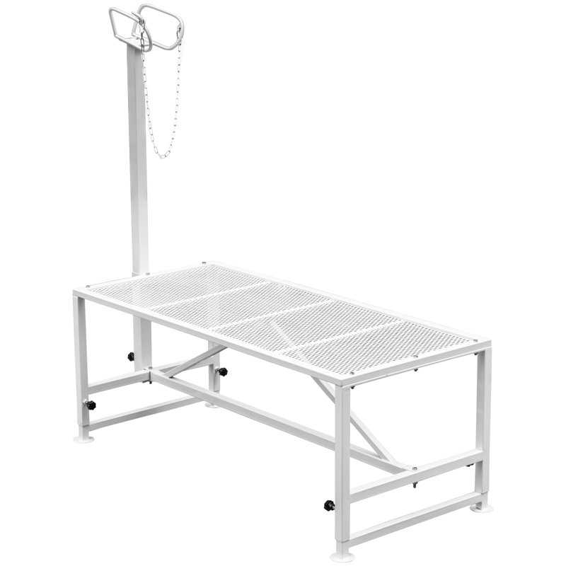 Baignoire de toilettage réglable, Blanc, H 33 po x l 51 po x P 23 po