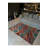 Multi Color Mixed Floral Motifs Pattern Vintage Decorative Machine Washable Area Rug-1217357359