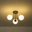 Plafonnier semi-encastré moderne 3 lumières Elio
