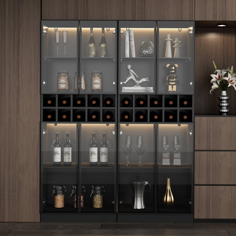 Dining Cabinet With Led Light