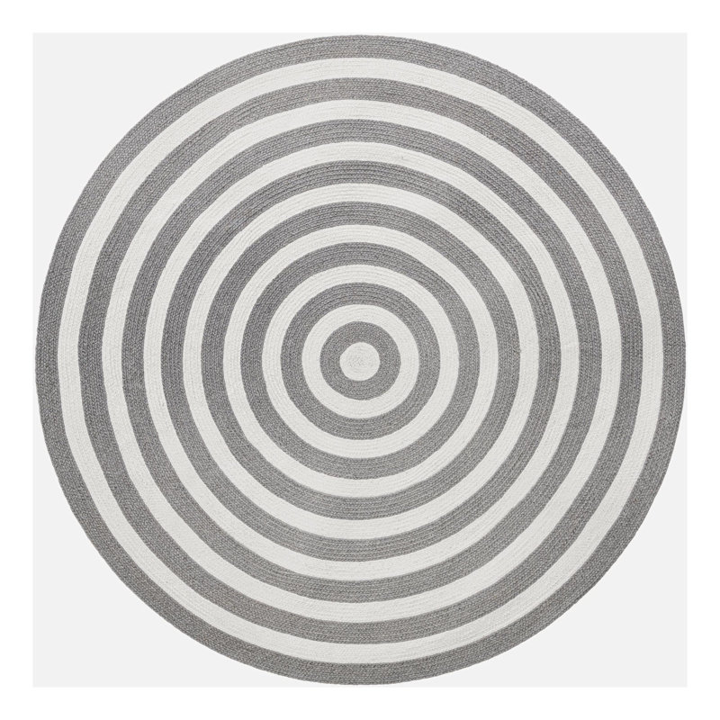 Ichelle Indoor/Outdoor Area Rug, Round 5'3"