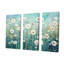 «Refreshing Flower Lagoon», ensemble d'art sur toile-837476579-837476582