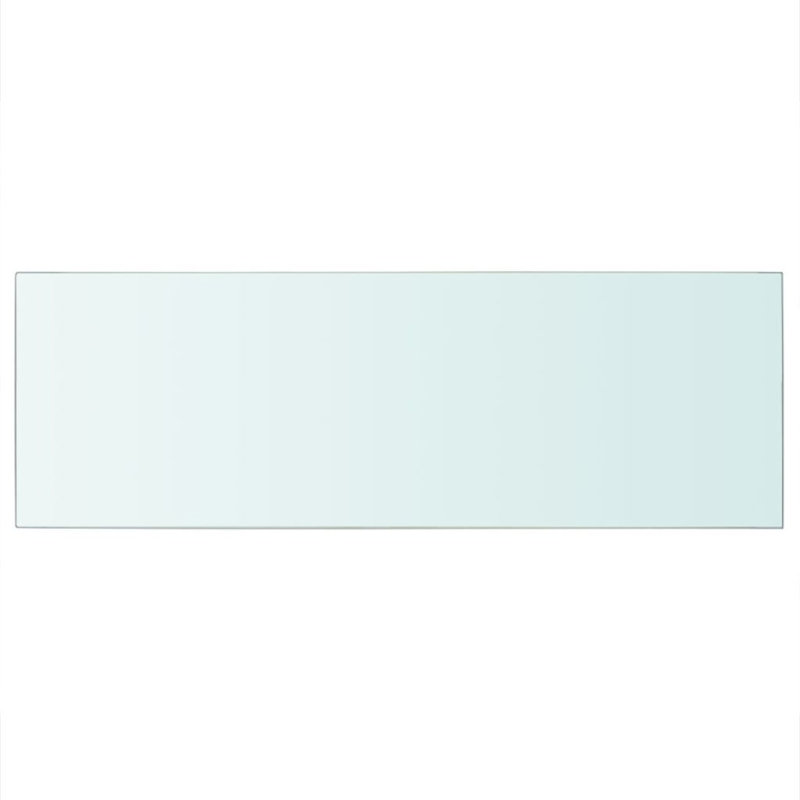 Dorles Glass Shelf Panel, 0.31" H x 27.6" W x 9.8" D